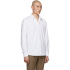 Dries Van Noten White Curley Classic Shirt