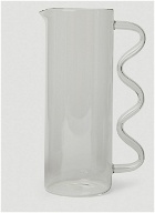 Wave Pitcher in Transparent