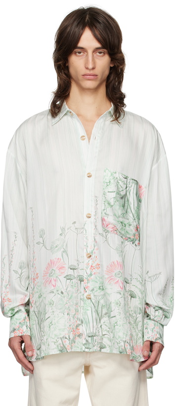 Photo: King & Tuckfield Green Pocket Oversized Shirt