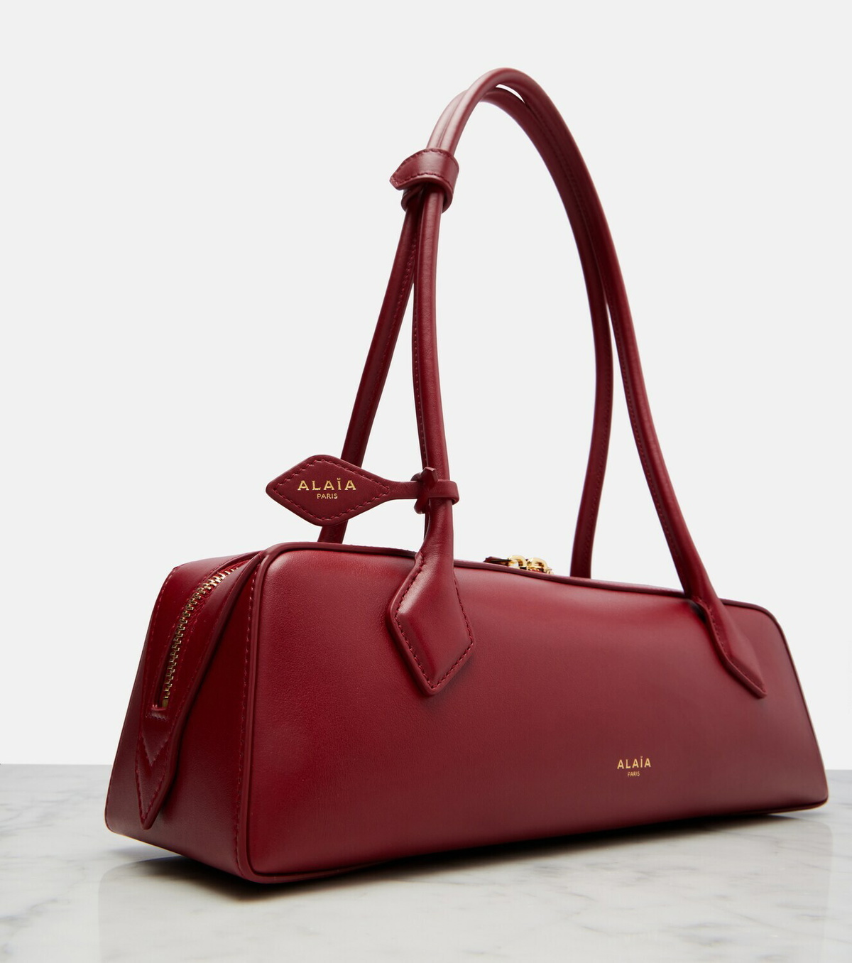 Alaïa Le Teckel Medium leather shoulder bag