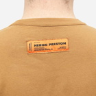 Heron Preston Men's CTNMB Logo T-Shirt in Tobacco