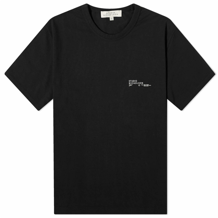 Photo: Studio Nicholson Men's Module T-Shirt in Black