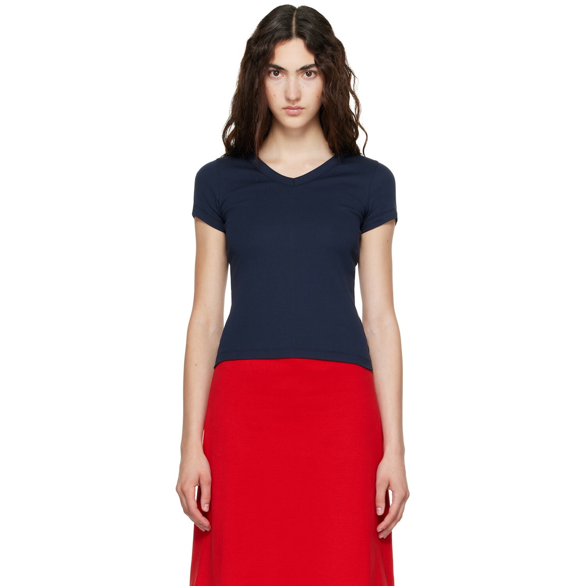 FLORE FLORE Navy Jill Baby T-shirt