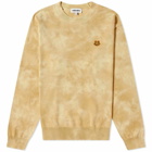 Kenzo Men's Tiger Crew Sweat in Camel