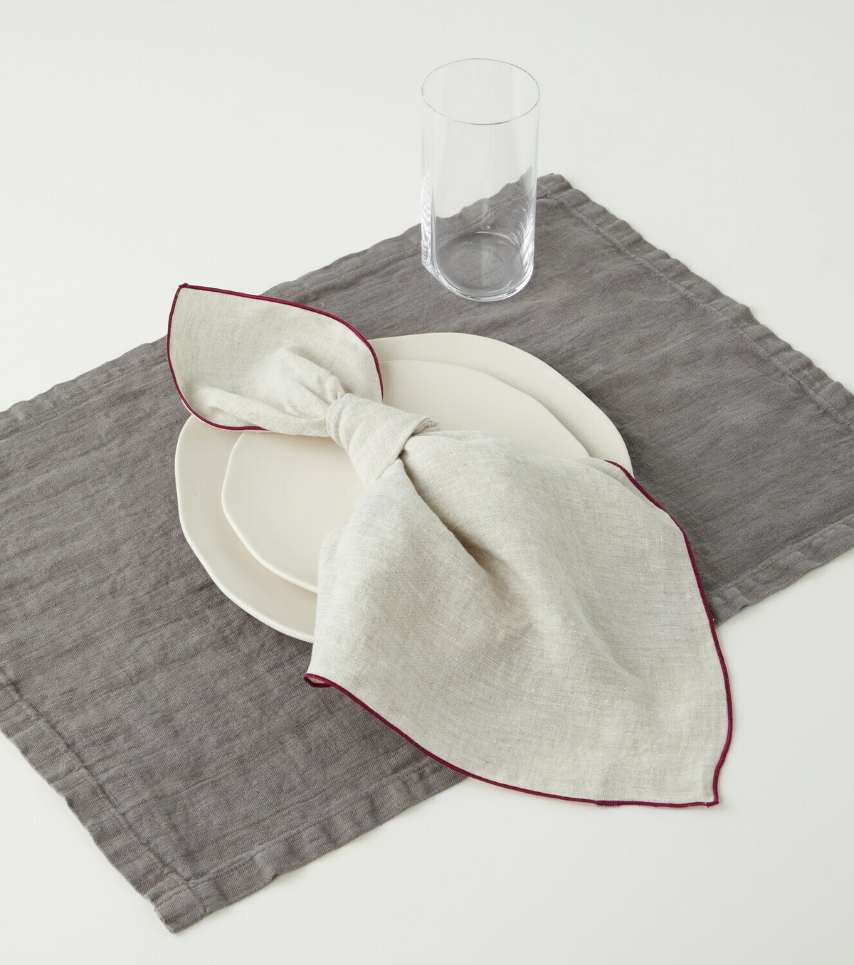 Once Milano Set of 4 linen napkins