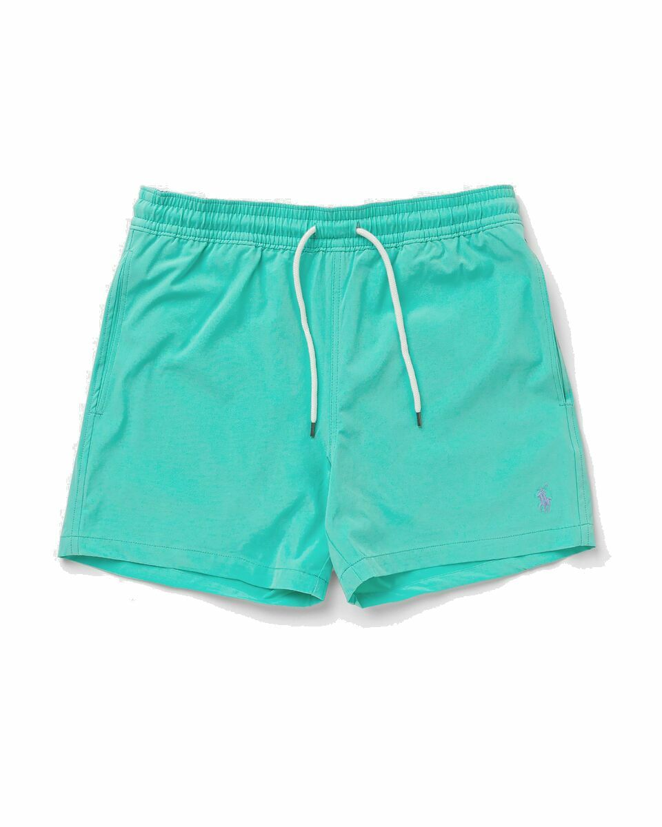 Photo: Polo Ralph Lauren Slftraveler Mid Trunk Green - Mens - Casual Shorts