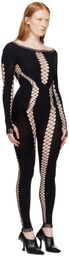 Sinead Gorey Black Cut Out Jumpsuit