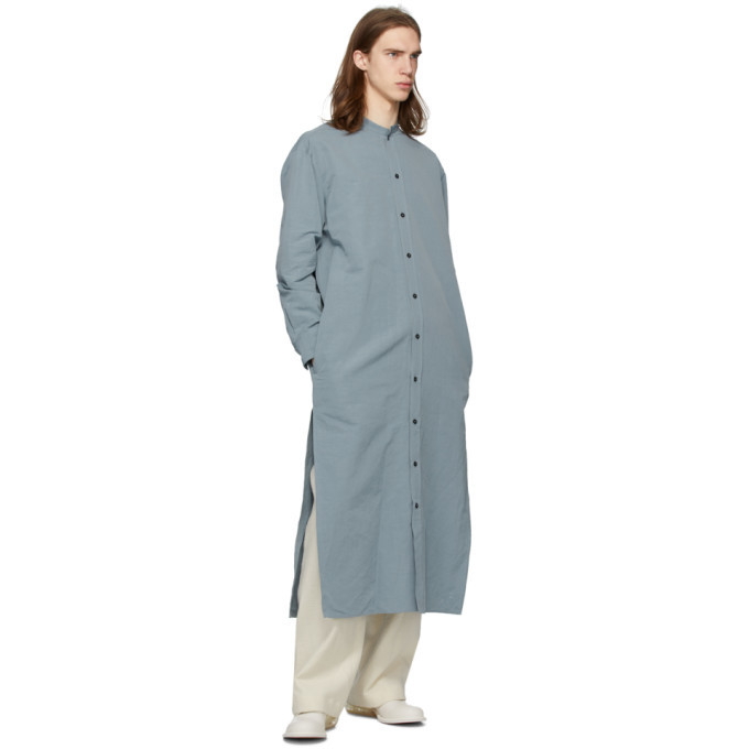 Jil Sanderand Blue Long Shirt
