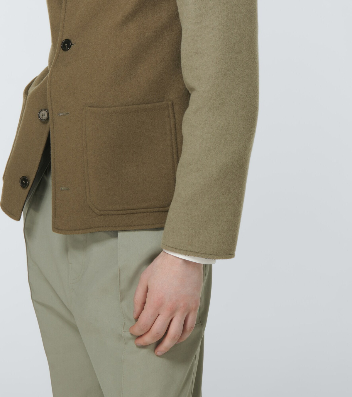 Loewe - Reversible Anagram wool-blend jacket Loewe