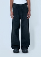 Balenciaga Wide-Leg Denim Trousers