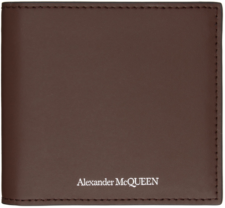 Photo: Alexander McQueen Burgundy Bifold Wallet