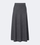 Lisa Yang Torie cashmere midi skirt