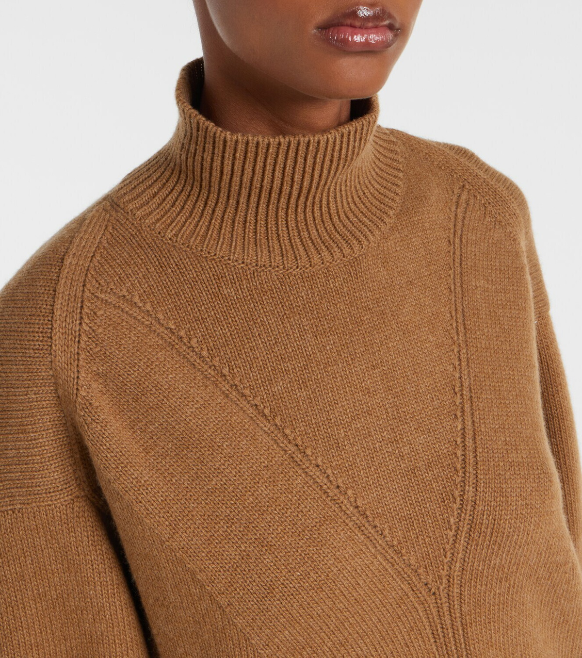 Fforme Loletta wool and cashmere turtleneck sweater