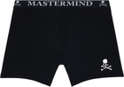 MASTERMIND WORLD Black MW T-shirt & Boxers Set