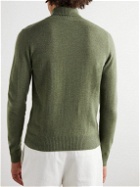 Rubinacci - Cashmere Rollneck Sweater - Green