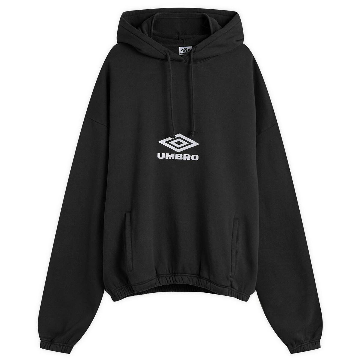 Umbro Black Heraldic Zip Up Hoodie Umbro