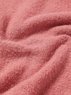 Auralee - Textured Cotton and Linen-Blend Sweater - Pink