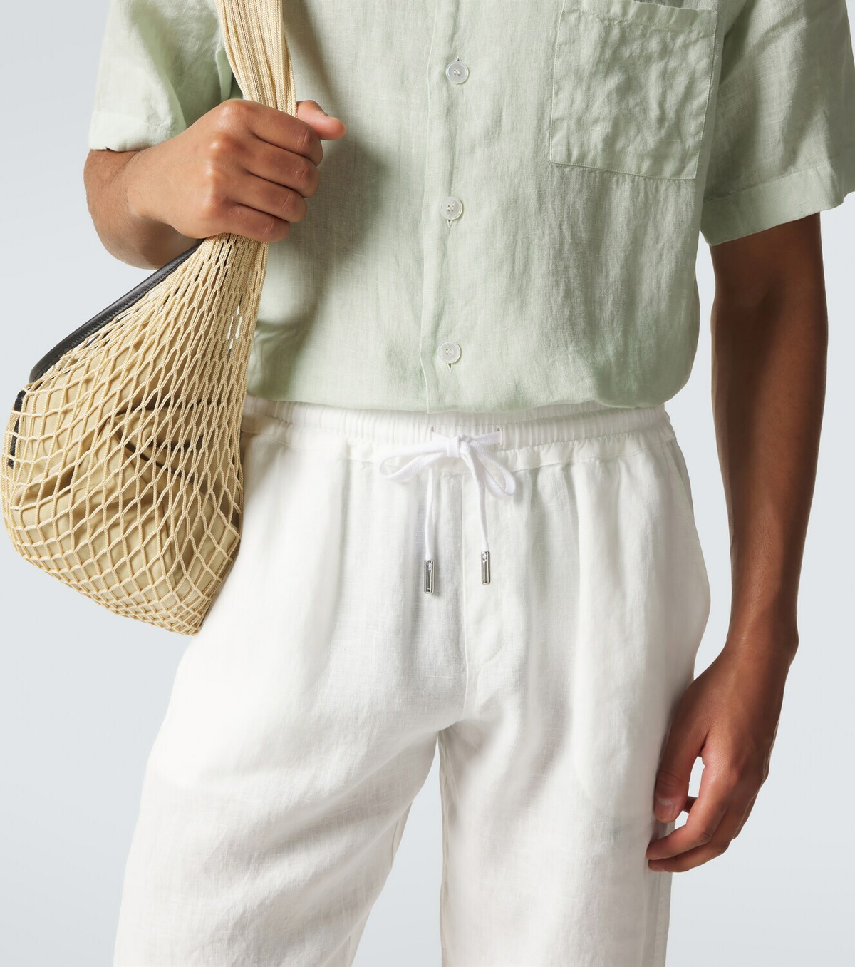 Thom Sweeney Linen straight pants