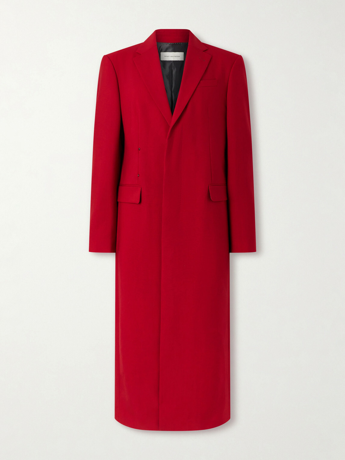Dries Van Noten - Wool Overcoat - Red