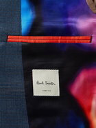 PAUL SMITH - Slim-Fit Prince of Wales Checked Wool-Blend Suit Jacket - Blue