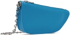 Burberry Blue Micro Shield Sling Bag
