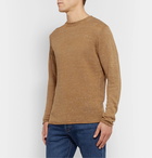 Inis Meáin - Donegal Linen and Silk-Blend Sweater - Brown