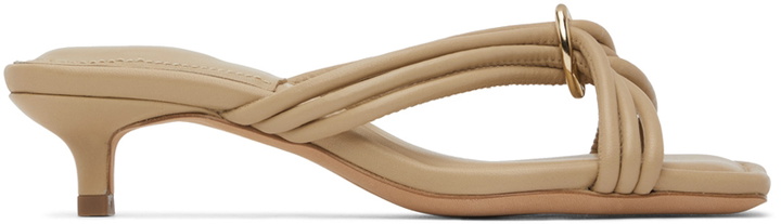 Photo: ANINE BING Beige Suki Heeled Sandals