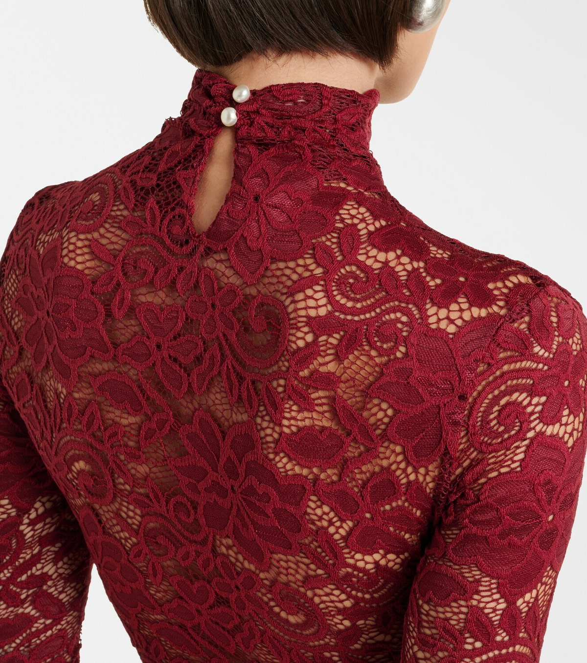 Bananhot Francisca floral lace minidress