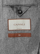 Canali - Kei Unstructured Super 120s Wool-Flannel Suit Jacket - Gray