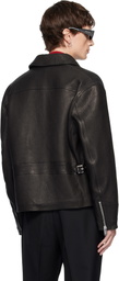 Second/Layer Black Rider Leather Jacket