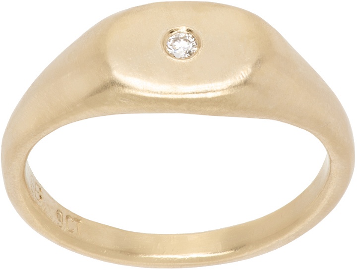 Photo: Seb Brown Gold Lozenge Ring