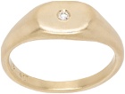Seb Brown Gold Lozenge Ring