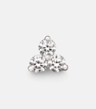 Maria Tash 18kt white gold (750/1000) single earring with diamonds