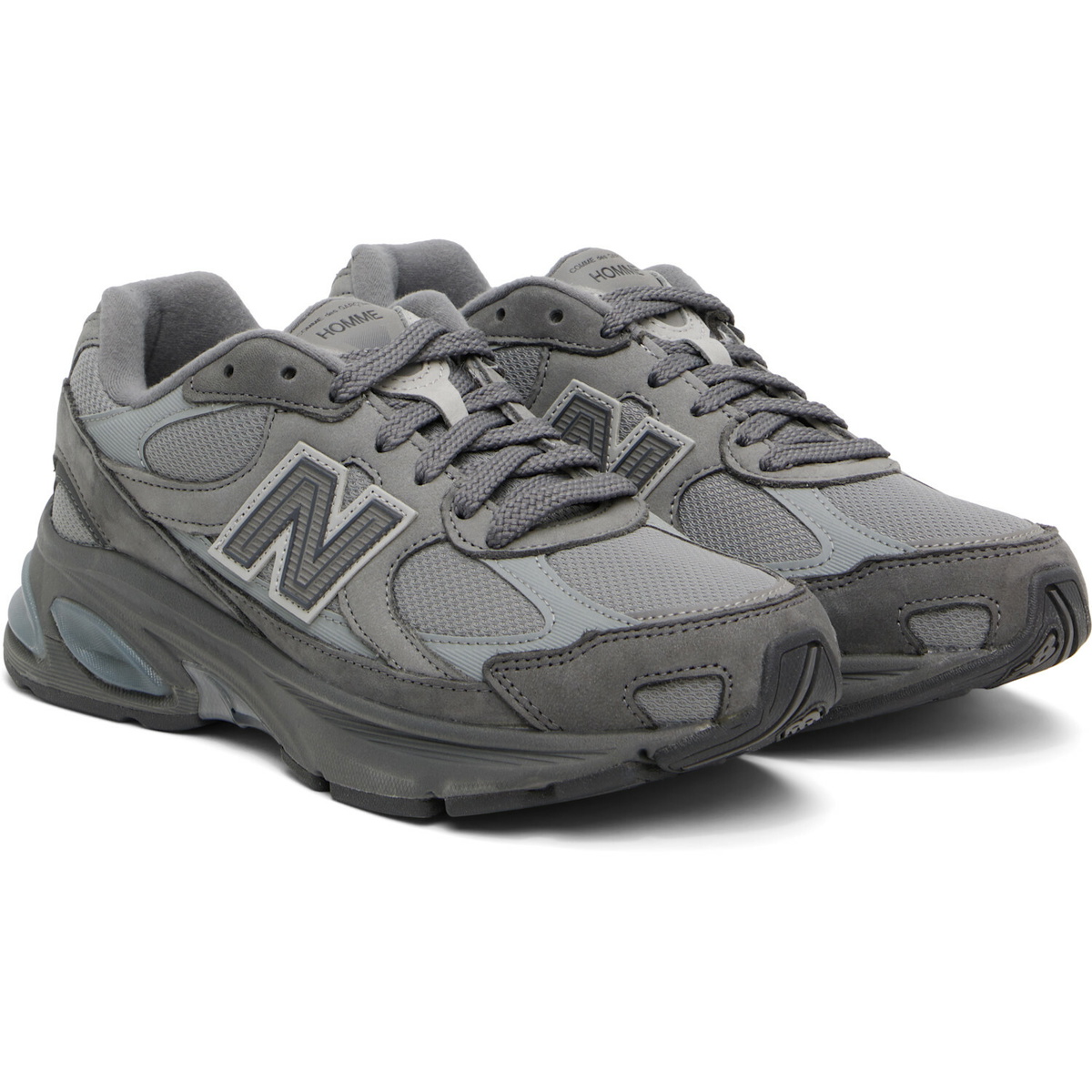 Comme des Garçons Homme Gray New Balance Edition 2010V Sneakers