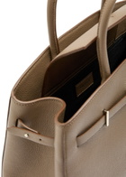 Demellier The Hudson Midi Grained Leather top Handle bag - Taupe - One Size