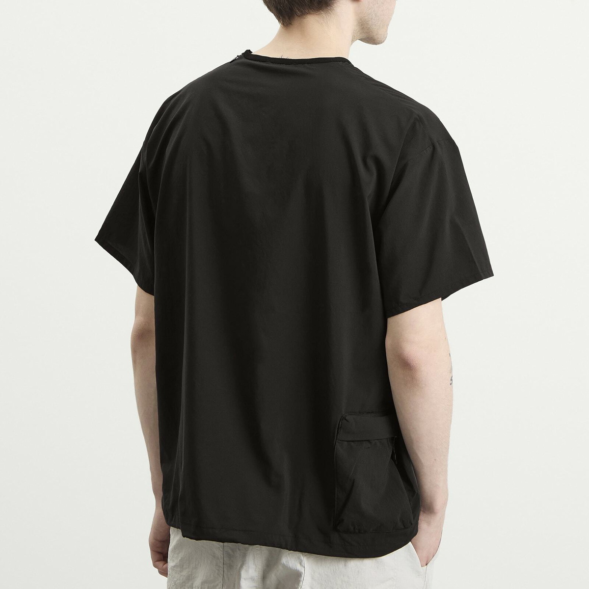 NANGA Men's PLC Excursion T-Shirt in Black