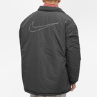 Nike Men's Circa Filled Jacket in Black/Ice Silver