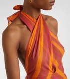 Eres Neree printed cotton voile maxi dress