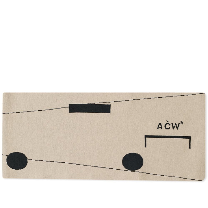 Photo: A-COLD-WALL* Modern Morse Code Scarf