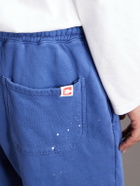 Cherry Los Angeles - USA Parachute Appliquéd Cotton Sweatpants - Blue