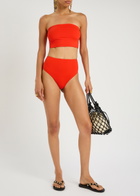 Bondi Born Poppy Bikini Bottoms Red
