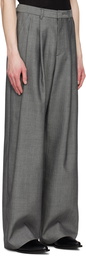 System Gray Pleated Trousers