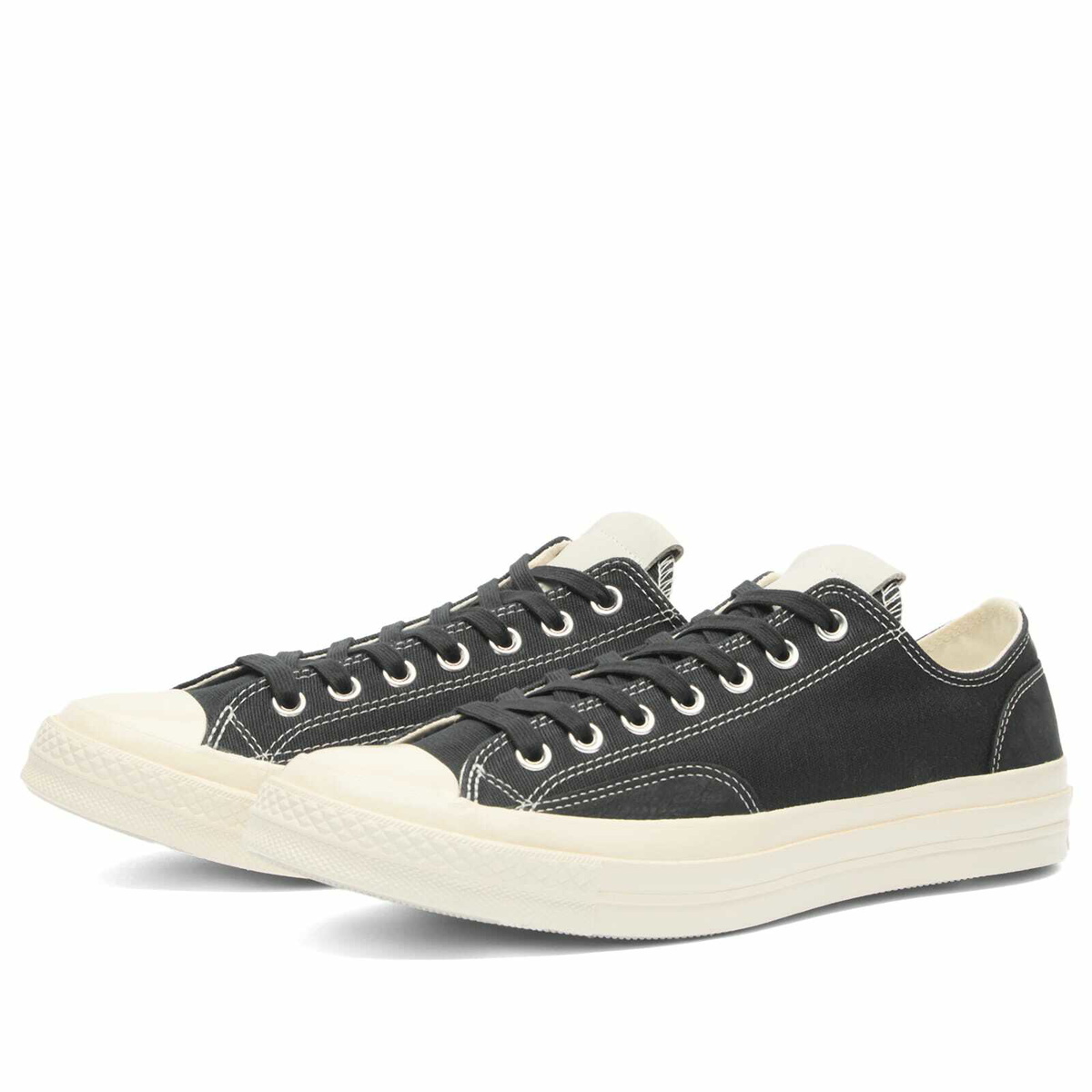 Converse Men's Chuck Taylor 1970s Canvas-Suede Ox Sneaker in Total Eclipse/Egret/Light Grey
