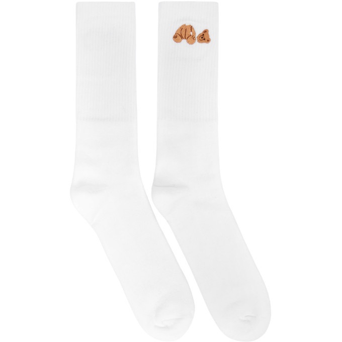 Photo: Palm Angels White Bear Socks