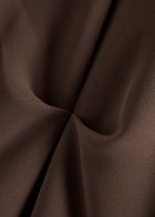 Paris Georgia Raf Gathered Maxi Dress Brown