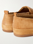 Mulo - Cotton-Corduroy Slippers - Brown