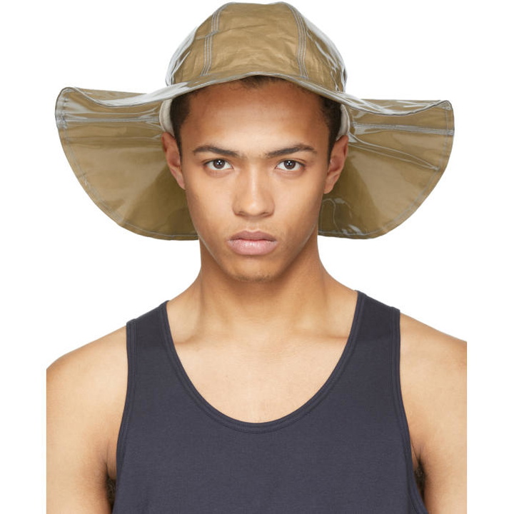 Photo: Comme des Garçons Shirt Beige Paper Hat