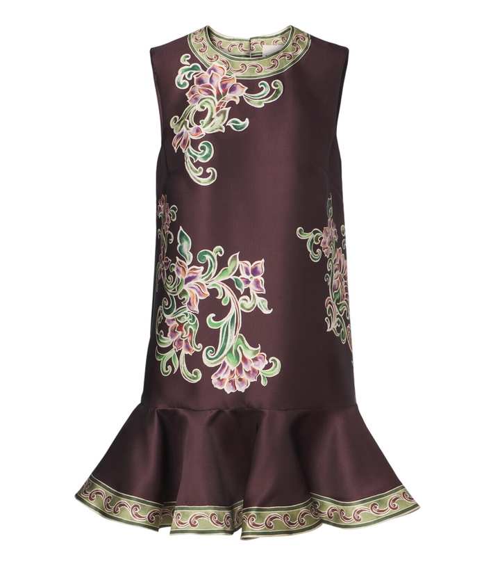 Photo: Alémais Josie floral ruffled minidress