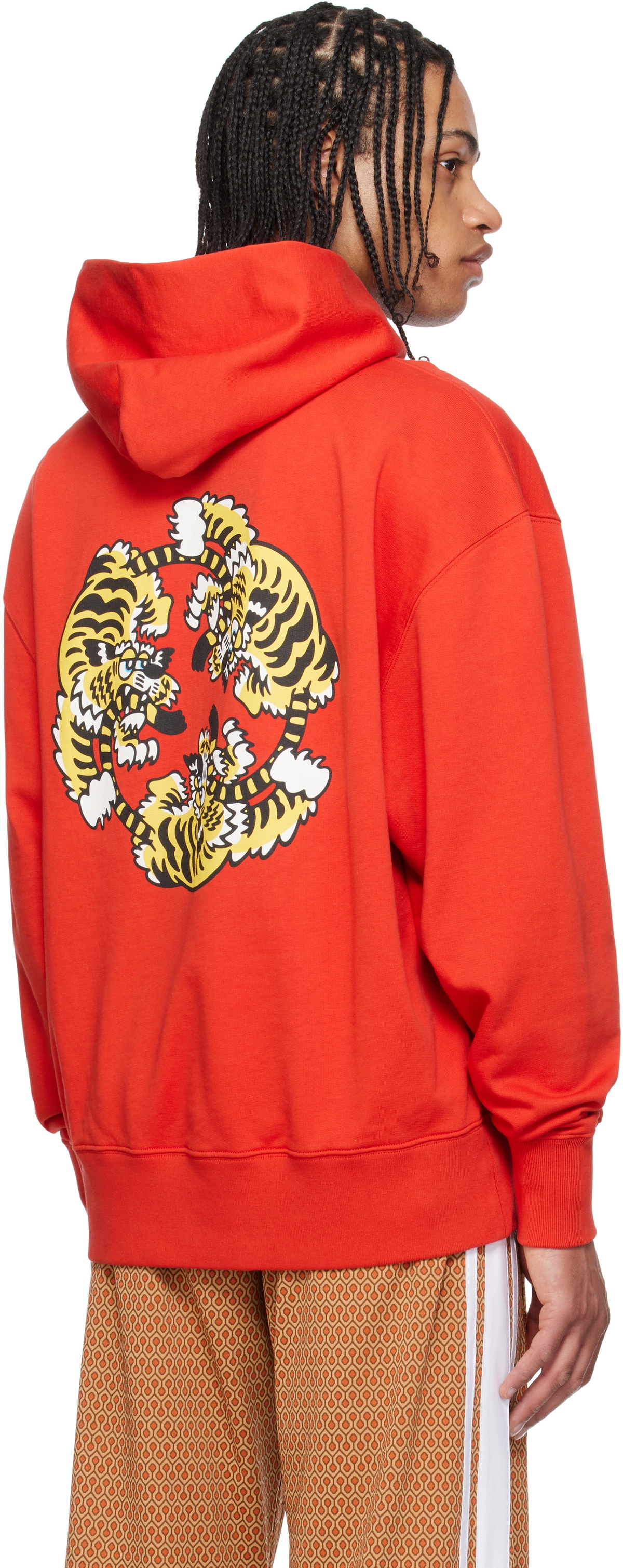Kenzo Red Kenzo Paris VERDY Edition Oversized Hoodie Kenzo