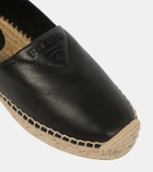 Prada Nappa leather espadrilles